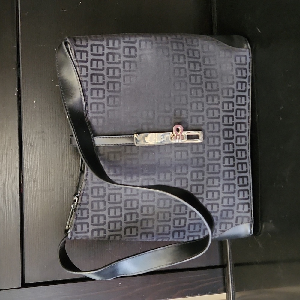 Black Fabric Purse